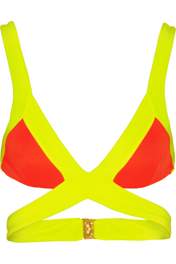 F4287-1   Color Block Bikini